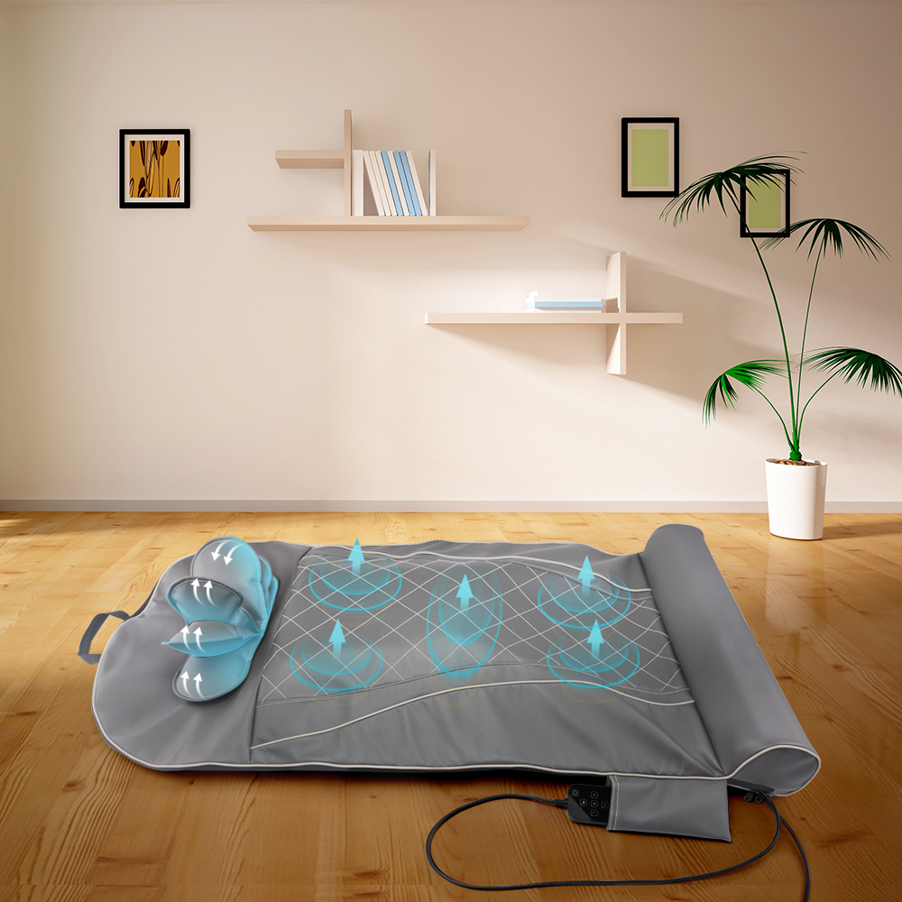 Heated Stretching Upper Body Massage Mat for Pain Relief
