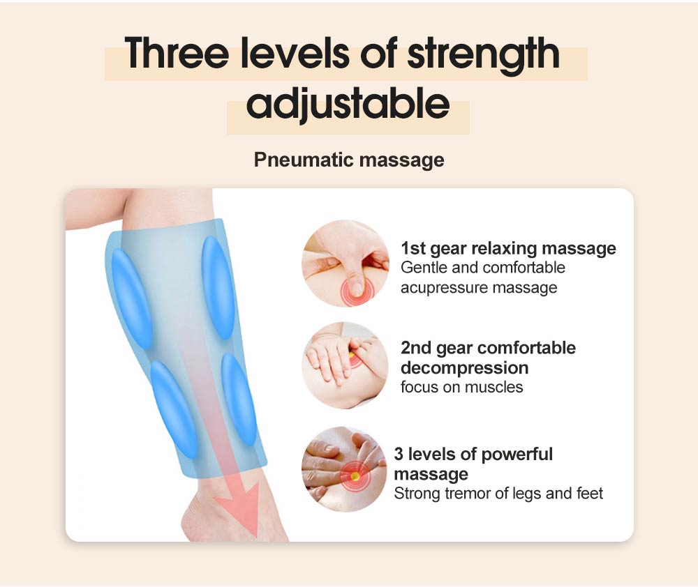 AIR pressure massage leg
