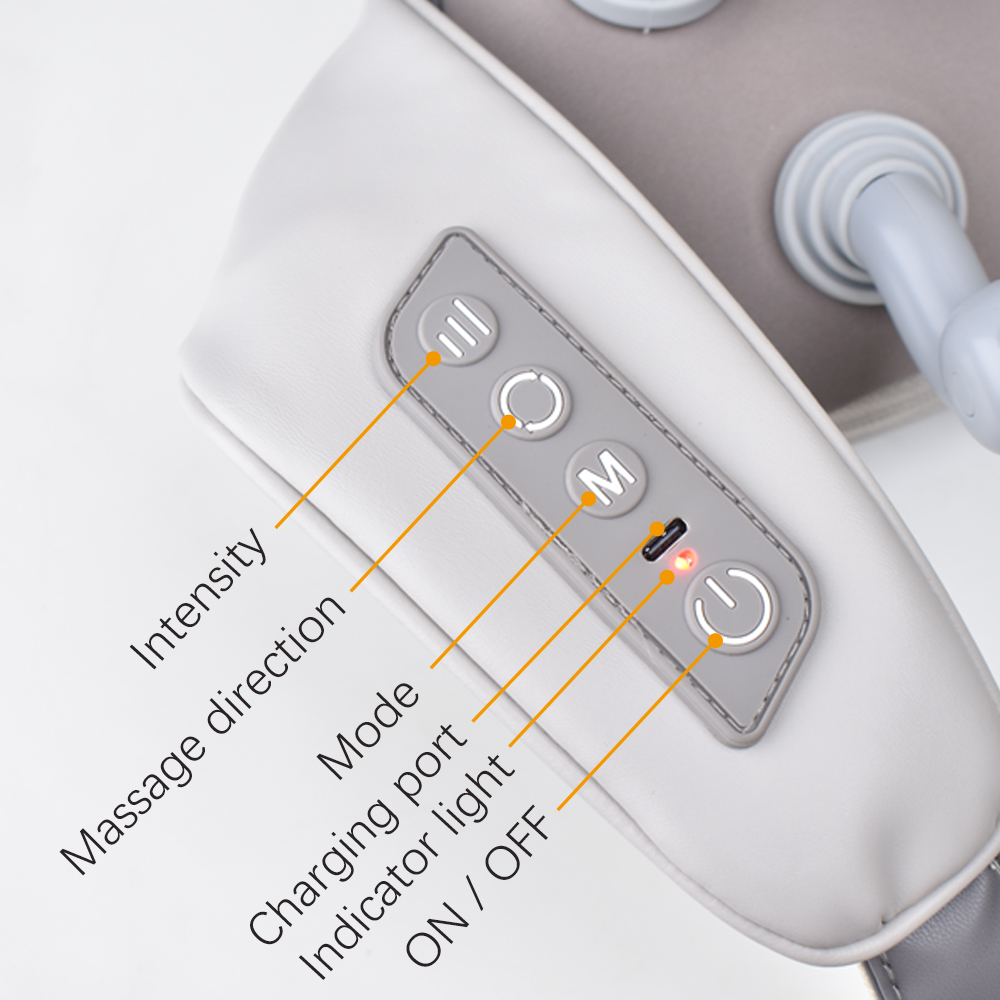 Strap Secured Neck Massager