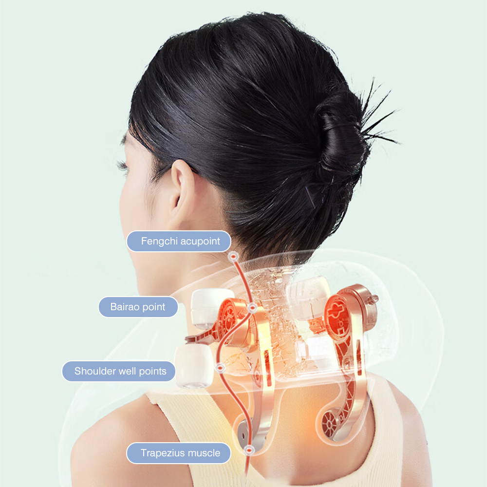 Hands Free Shiatsu Neck Massager