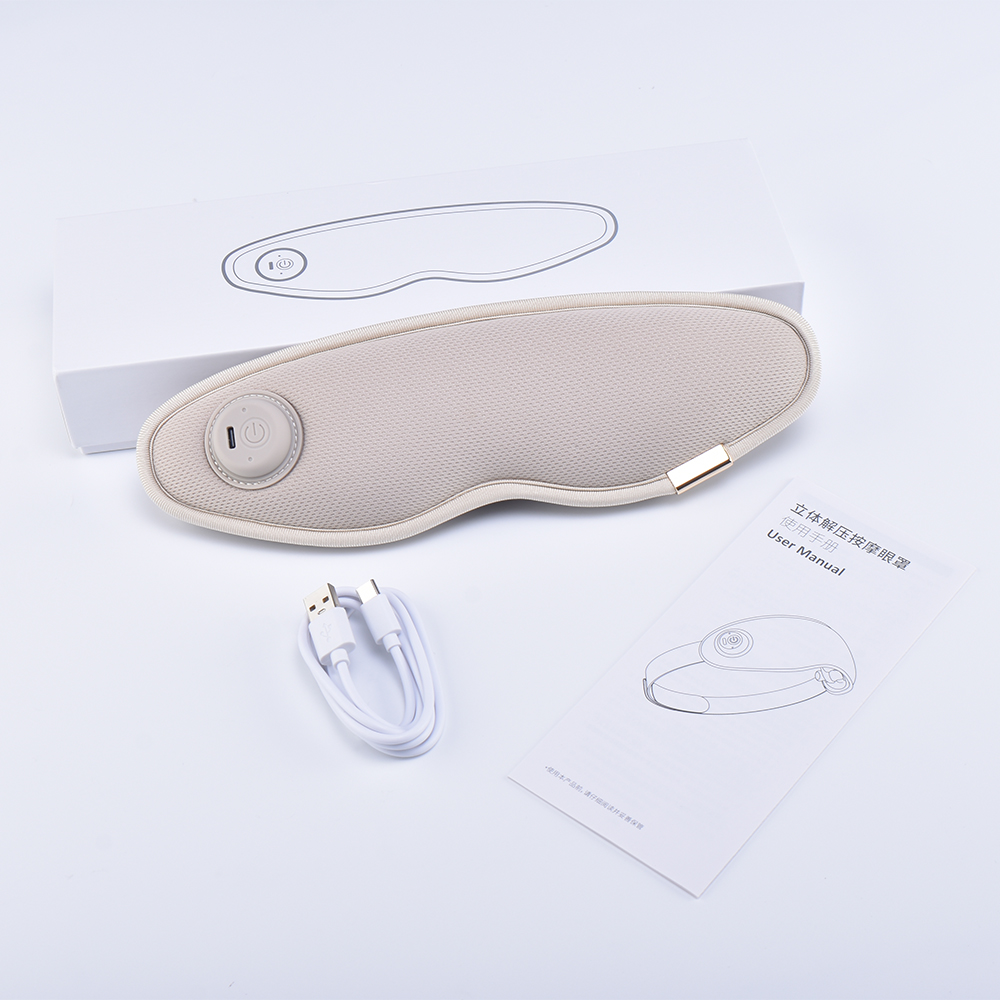 Electric Wireless 3D Vibration Eye Massager packing list