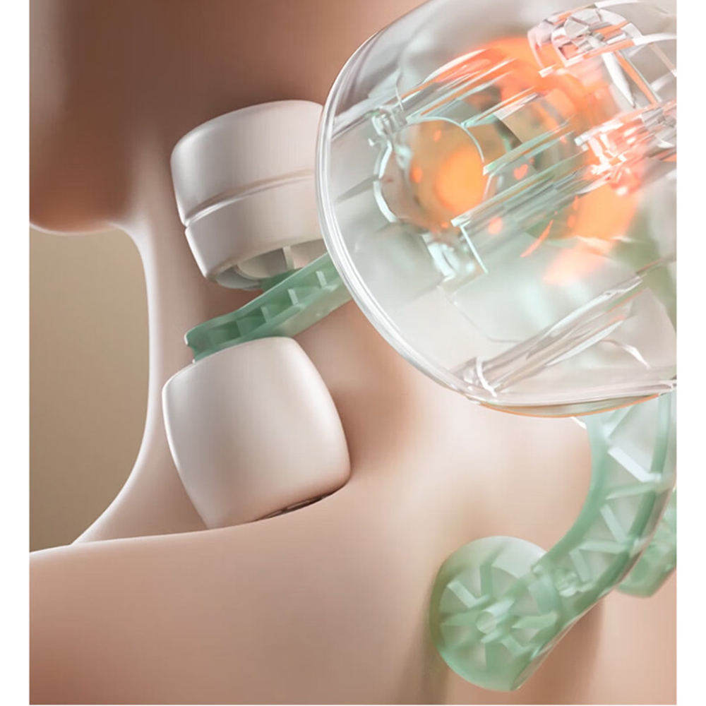 Smart Neck Back Heat Massaging Shoulders Device