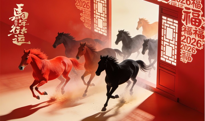 Good luck in starting work in the Year of the Horse.