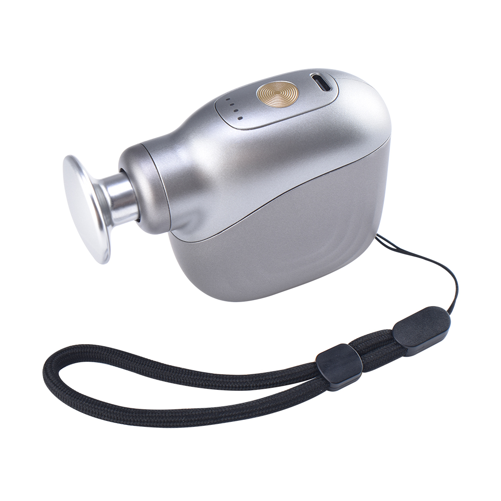 Compact Massage Gun with Measurable Portability Compact Massage Gun with Measurable Portability